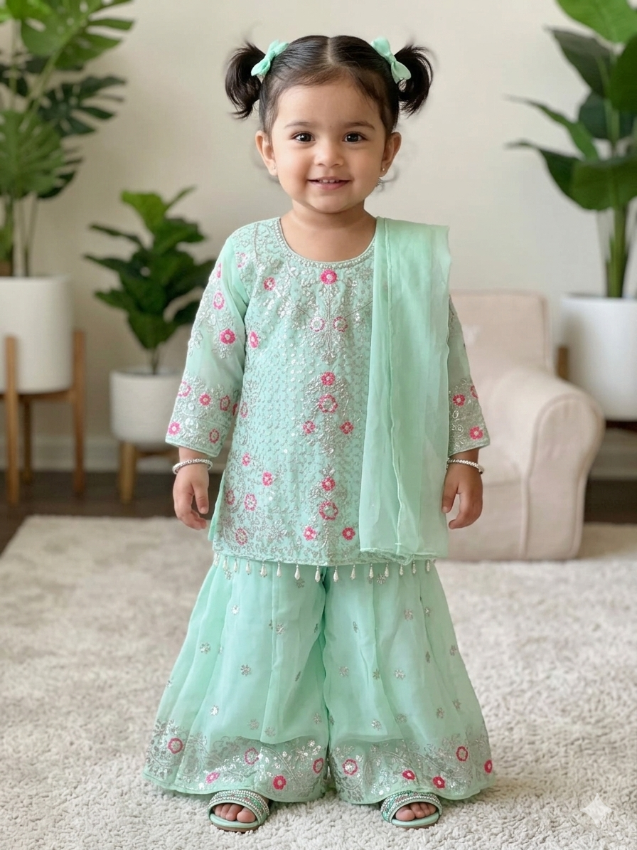 Persian Party baby dress