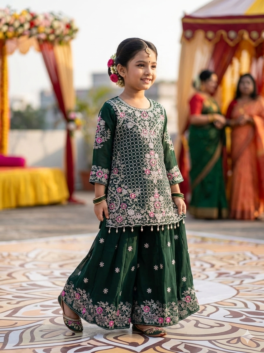 Persian Party baby dress